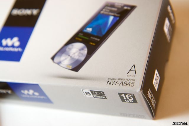 SONY Walkman NW-A845 開箱及使用心得（含歌詞ピタ使用心得）