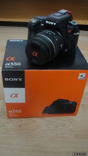 Alpha 550 魔盒開啟 ～ 內地版a550開箱小記