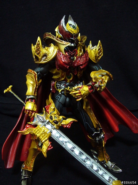 2009年S.I.C最後限定金色皇者~假面騎士KIVA魔皇型態!!