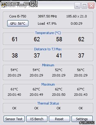 Cooler Master Hyper 212 plus + I5 的溫度疑問......