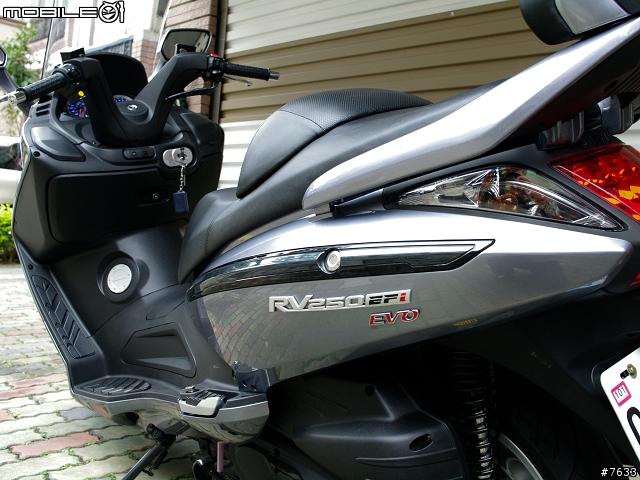 RV 250 EFI EVO鐵灰色-簡單開箱文