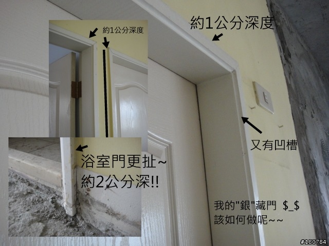 懇求建議~~如何以最低預算達到隱藏門的效果呢!?