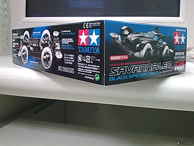 [兒時回憶] 2/9更新  TAMIYA ミニ四駆限定--SAVANNA LEO BLACK SPECIAL Ver.II-- 開箱文