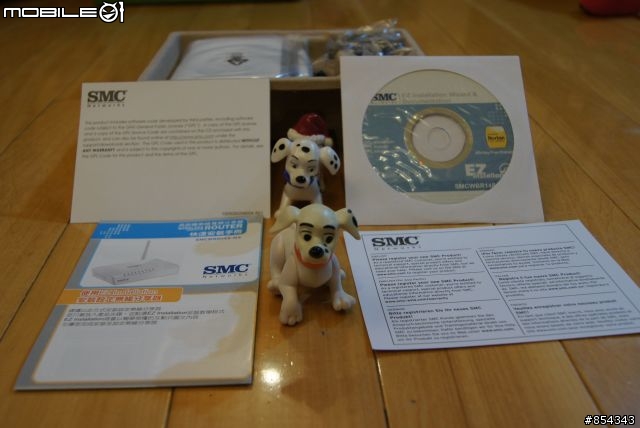 [開箱]SMCWBR14S-N4無線分享器 + 無線網卡 - Mobile01