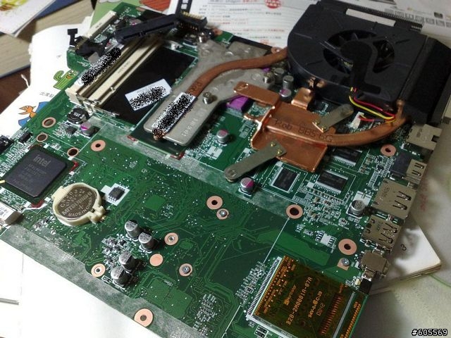 ASUS N51vn之散熱模組