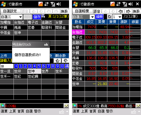 行動股市 - 免費行動看盤軟體