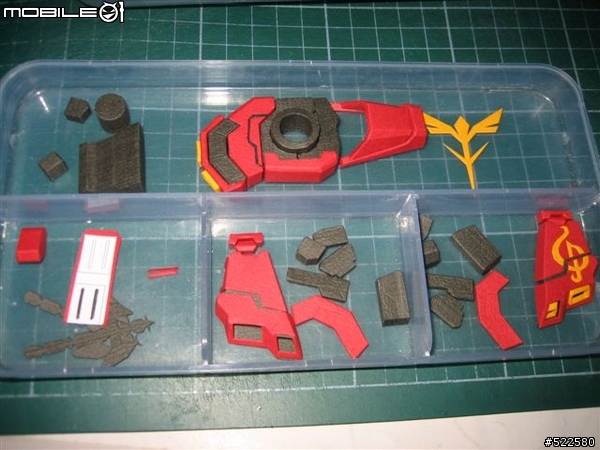 (紙模型)4/5更新浮遊砲    喜氣洋洋的沙薩比 SD Sazabi Ver.OP (PaperCraft)