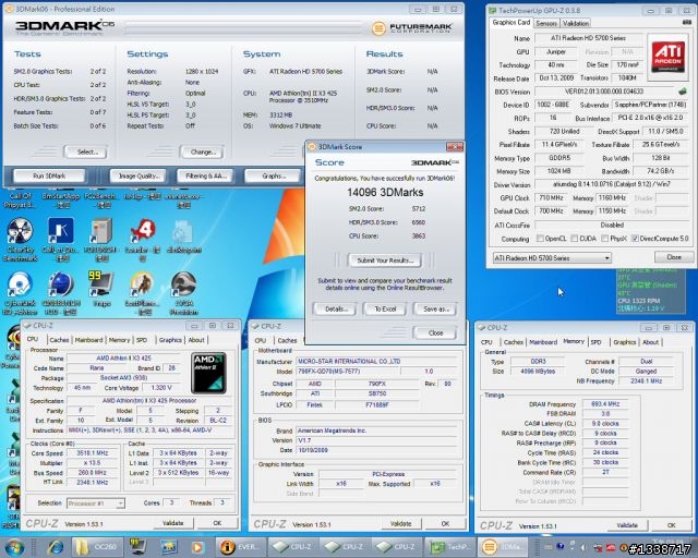 [不加壓超頻]輕易讓Athlon II X3 425上3.5G並增加20％以上效能