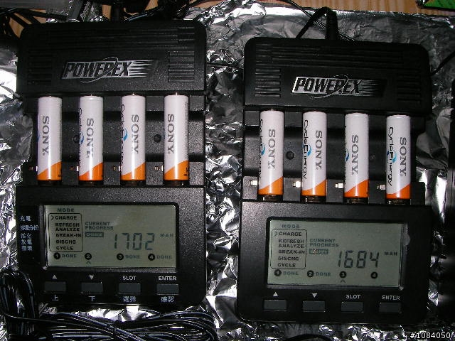 SANYO低自放eneloop公司貨水貨和SONY低自放日本製大陸製評定