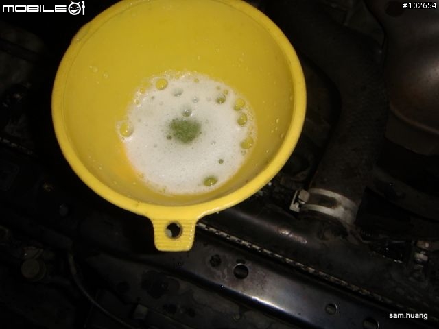 accord k9 diy更換水箱精