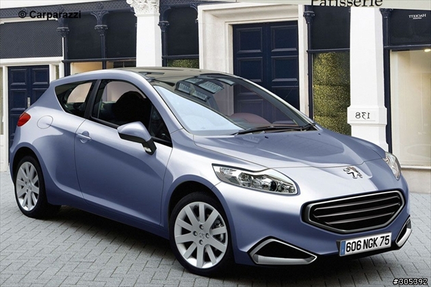 國外媒體預想的Peugeot 208