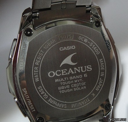 Casio Oceanus OCW-S1400-1ADF 老箱新開