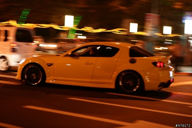 yellow RX8