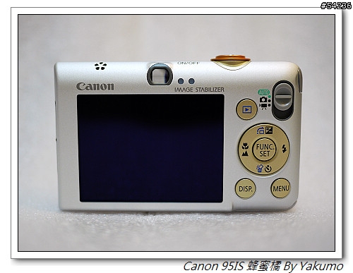 Canon IXUS 95IS 「蜂蜜橘」開箱照