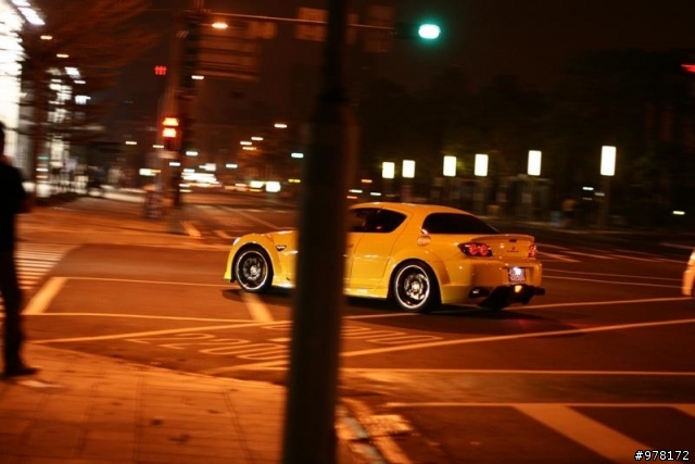 yellow RX8