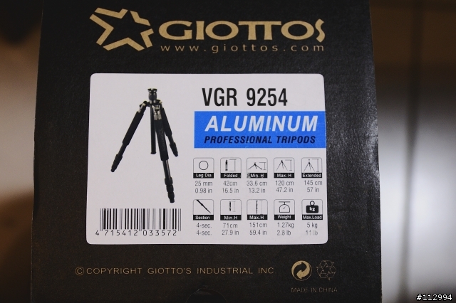 [開箱]GIOTTOS VGR9254 + PHOTO CLAM PC-30N