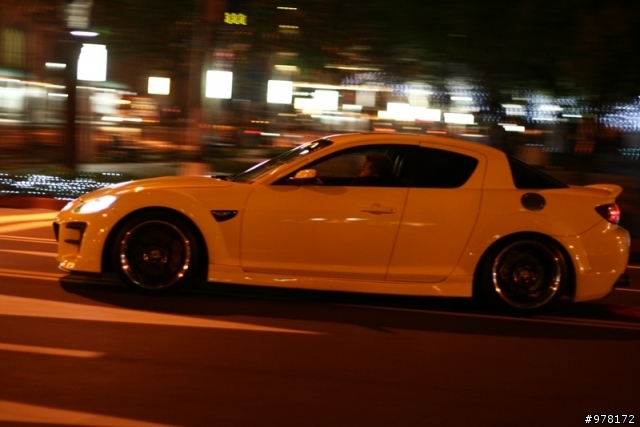 yellow RX8