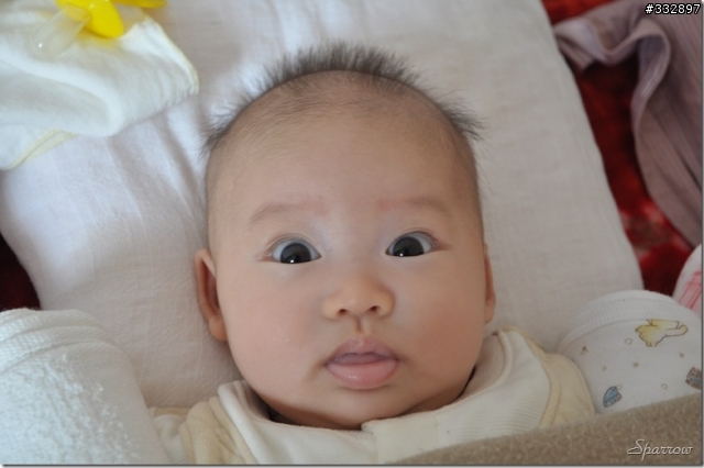 我們家妹妹三個月的玩具~來跟貼稿怪、搞笑Baby照~
