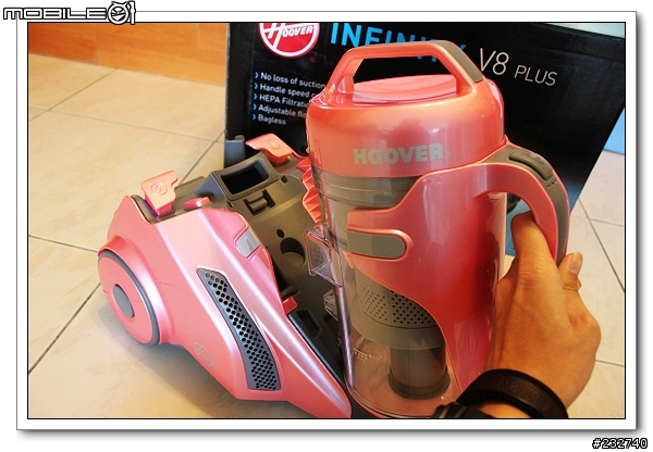 [分享]搶到3990的Hoover Infinity V8II 吸塵器（魅力粉）