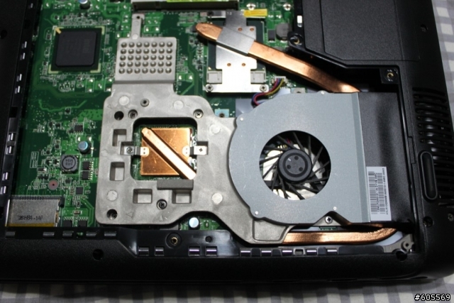 ASUS N51vn之散熱模組