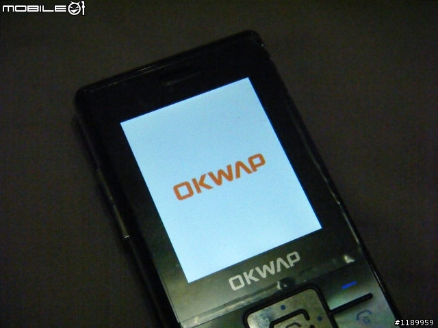 [跑龍套開箱2] --- CDMA2000+GSM雙卡雙待 OKWAP C326+ 開箱!!
