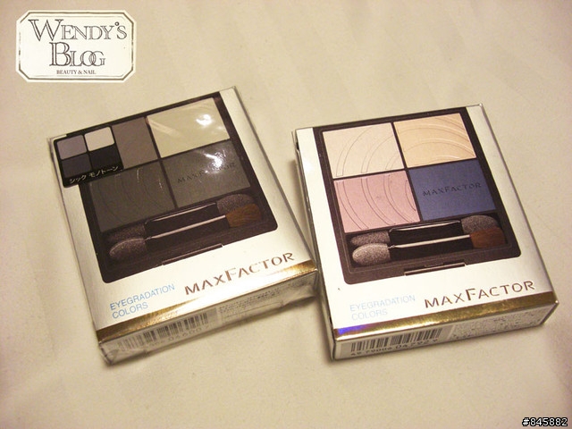 [BEAUTY]日本MAXFACTOR眼影試色