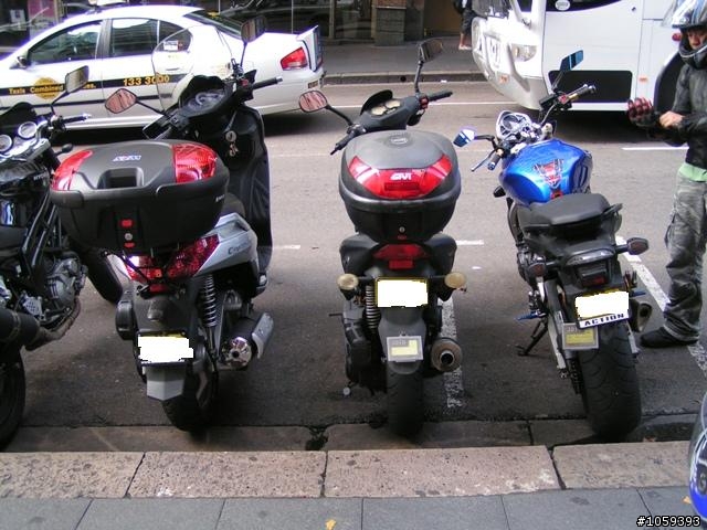 雪梨車友的CB600+SYM Citycom300i