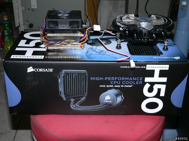 聯力小機殼A59硬上CORSAIR H50封閉式水冷