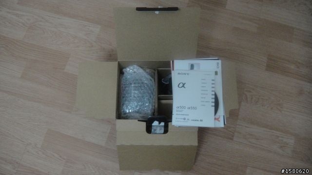 Alpha 550 魔盒開啟 ～ 內地版a550開箱小記