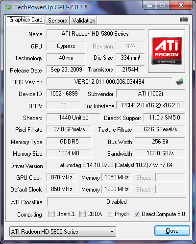 5850刷5870 BIOS, 效能狂飆17.7%