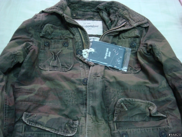 [開箱分享] Abercrombie 軍裝外套