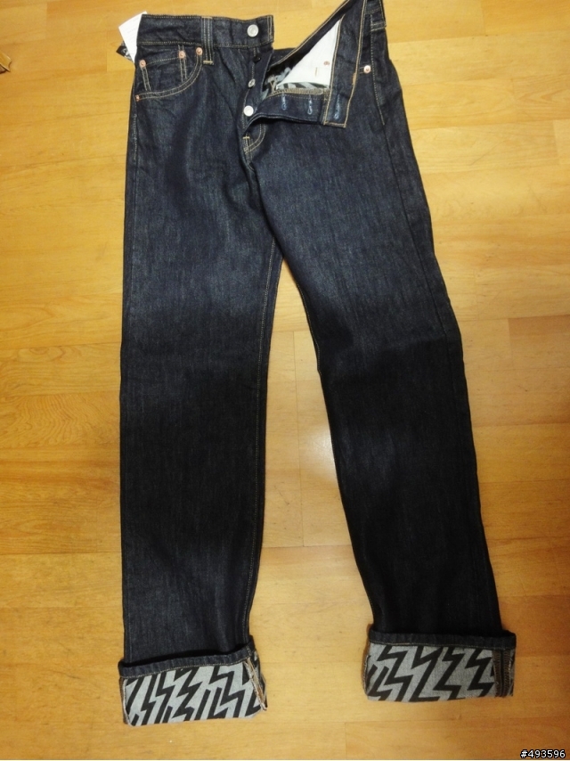 Levi's 501 Roll-up反摺褲開箱!!