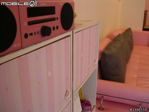 what color is your life? My life is PINK!YAMAHA MCR-040 iPod...粉紅甜心...音響試聽