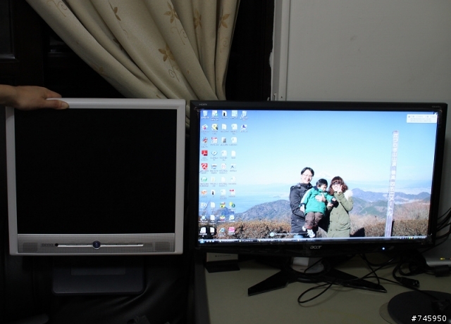 【開箱】24吋鏡面螢幕ACER G245H