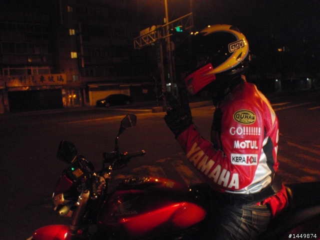 [第5次紅牌體驗]~之中黃蜂CB-600 hornet 夜跑!