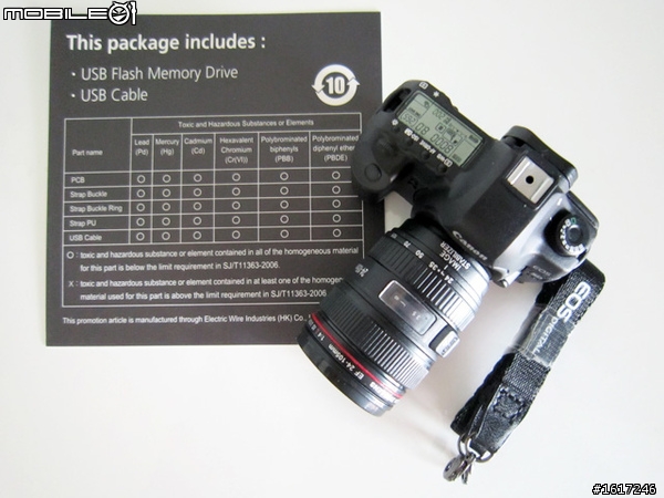 Canon機皇現身!!!? "Canon 5D Mark II" 造型隨身碟