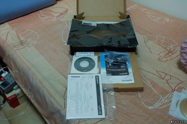 [開箱] Sony VAIO Z117 簡單開箱~