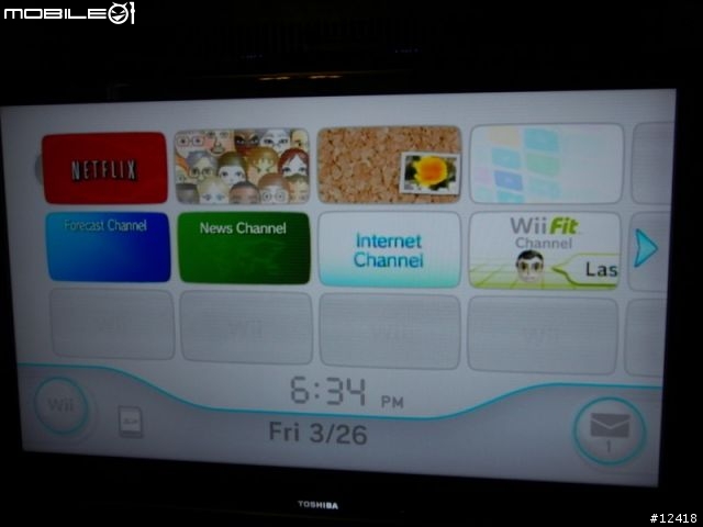 Netflix Instant Streaming Disc for Wii 開封文