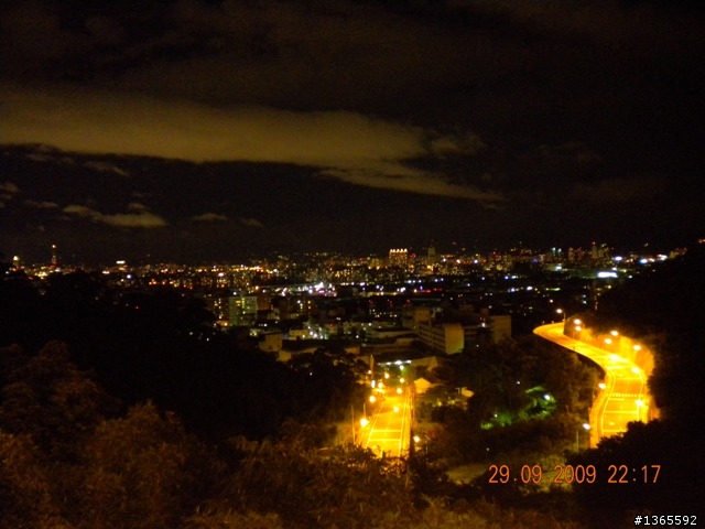 北縣最佳夜騎賞景之一~泰山鄉公園路賞台北101夜景