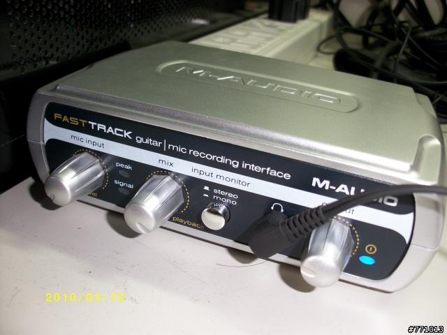 閒閒沒事之M-Audio fast track USB DAC 開盒