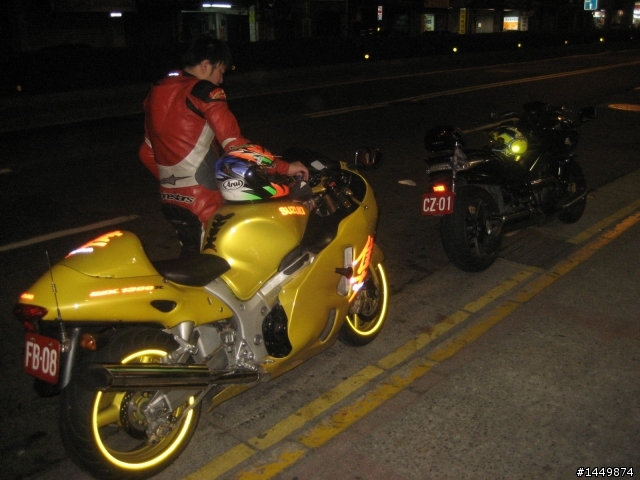 [第5次紅牌體驗]~之中黃蜂CB-600 hornet 夜跑!