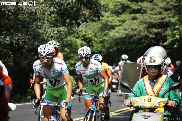 環台賽第6站第2登山點前1KM，PRO也是騎得很辛苦