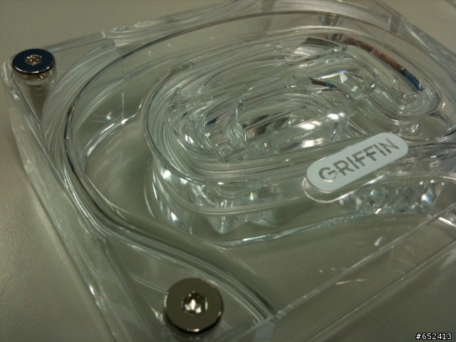 [分享跟進文]Griffin Aircurve Dock for iPhone空氣震盪擴音的綠色環保Dock當然要以光速敗入...