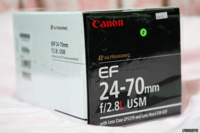 [分亨]Canon EF 24-70 F2.8L USM不專業開箱