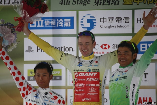 2010年環台賽第四站台中繞圈賽(柔軟的美VS.結實的肌肉)