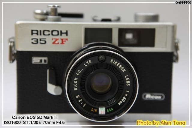 [開箱] 慢慢來, Ricoh 35 ZF