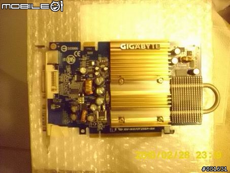 技嘉7300GT送修二次換良品8500GT(二十日後的今天8500GT掛了)