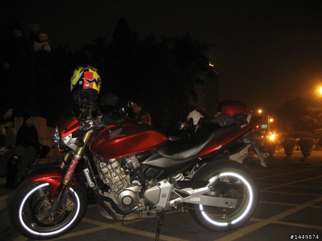 [第5次紅牌體驗]~之中黃蜂CB-600 hornet 夜跑!