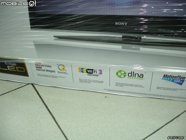 SONY BRAVIA 2010年LED背光新機種-美規KDL-46NX700 開箱