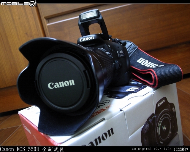 [分享] Canon EOS 550D + EF-S 18-135 IS Kit 開箱分享